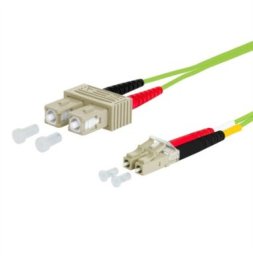 Kabel krosowy METZ CONNECT OpDAT, SC-D/LC-D OM5, 8 m