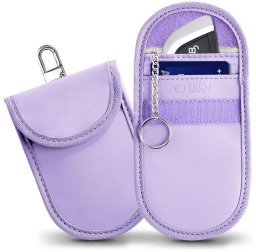 Tech-Protect KLATKA FARADAYA TECH-PROTECT KLR100 POUCH KEYLESS RFID SIGNAL BLOCKER CASE LAVENDER