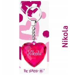 Officyna Brelok Serce Nikola