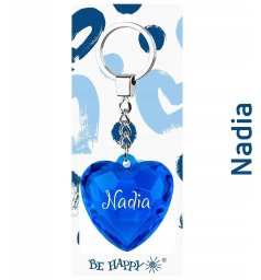 OD Deski Do Deski Brelok Serce Nadia