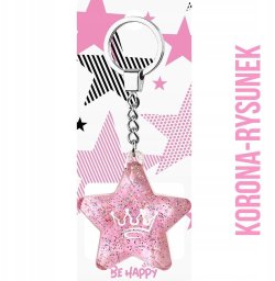 Aleszale Brelok Gwiazdka Korona
