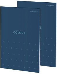 Blok notatnikowy A6/100K Colors (10szt) EDUKAMP