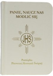 Modlitewnik Pierwsza Komunia Święta biały EDUKAMP