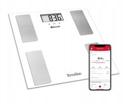 TERRAILLON 15433 Smart Connect White personal scales and bo