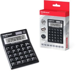 Calculator ERICHKRAUSE DC-412, 12-digit display, 14.8 x 15.6 cm