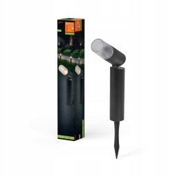 LEDVANCE HYBRID ROTA SPIKE recessed LED outdoor light, solar-powered/12V, IP44, 3000K, 1W, 120lm