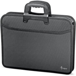 Folder-portfolio Forpus, A4, black, 2 compartments 0822-016