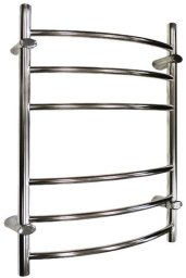 Towel dryer WELLMER Lagoon 700-7, 700 x 650 mm, stainless steel, incl.