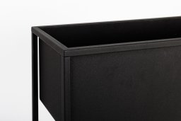 FLOWERPOT COVER MARSYLIA S BLACK60X23X60