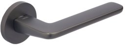 Door handle iNOVO ATLANTA 187, graphite color, Universal, SLIM