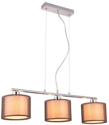 Pendant lamp G. LUX, 3 x E27, GM-171/3S, brown.