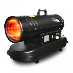 Diesel heater WARMTECH WTCAC20-DU, max. power 20 kW, air flow 600 m3/h, fuel capacity 19L