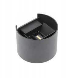 LED outdoor wall light GTV Missouri-O, IP54, 7W, 4000K, 540lm, anthracite, 10x13.6x11.7 cm