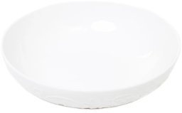 Plate Homla SYLIA Deep White Ornament, 20 cm