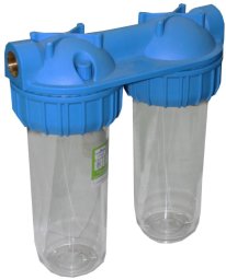 Filter housing SED-34, 10", 3/4", double