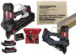 Cordless nailer 34deg, F-35XP-GE/HE, SENCO, 18V, 4 Ah