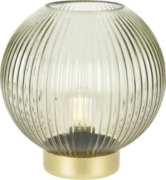 Decorative glass lamp, batteries 2xAAA (not included), various colors, o14.5 x h20.5 cm
