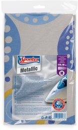 Spontex ironing board cover SPONTEX Metallic, M, 120 x 40 cm