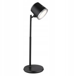 LED table lamp GLOBO MEEYA, 6W, CCT 3000/4000/65000K, 450lm, DIM, black, 45x16x14cm