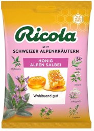 Ricola Honig Alpen Salbei Cukierki 75 g