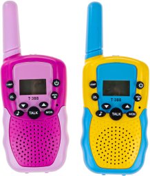 Walkie Talkie Dla Dzieci Zestaw Krótkofalówki Latarka 2 Szt Duży Zasięg