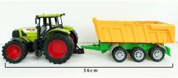 Traktor z przyczepą