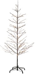 Sirius Isaac Tree, H2,1m Ø60cm, brown/snowwhite