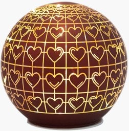 Sirius Home 50285, Light decoration figure, Bordeaux, Glass, Ambience, Orientation, Universal, Ball