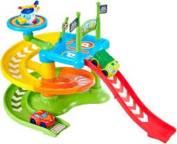Tiny Teamsterz Raceway med 3 soft-biler