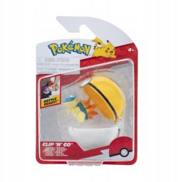 POKEMON CLIP N GO CYNDAQUIL WITH LEVEL BALL