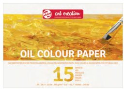 Talens Art Creation Oil colour paper pad | 29.7 x 21 cm (A4), 300 g, 15 sheets