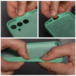 Futerał SILICONE 2mm do XIAOMI REDMI 14C miętowy