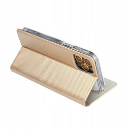 Kabura SMART CASE Book do MOTOROLA MOTO G 5G 2025 złoty