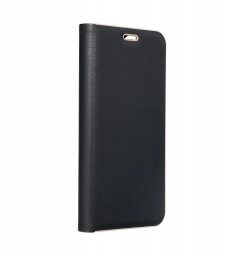 Kabura LUNA Book Gold do XIAOMI Redmi Note 14 4G (GLOBAL - 164,84mm x 78,15mm x 8,16mm) czarny