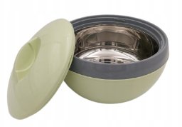 Thermo food bowl BANQUET AVANZA with lid, green, 3.5 l