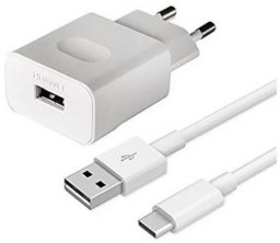 HW-059200EHQ + kabel HL1289 ładowarka sieciowa Huawei 2A QC type-c 1m biały bulk