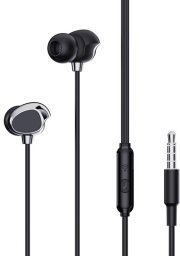 XO SŁUCHAWKI PRZEWODOWE EP53 DOUSZNE CZARNE JACK 3,5mm