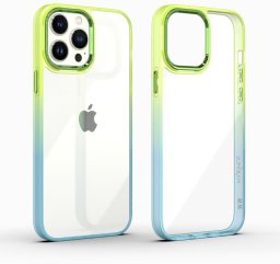 MX RAINBOW IPHONE 11 (6.1) LIME-BLUE / ZIELONO-NIEBIESKI