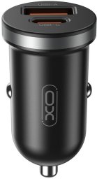 XO ładowarka samochodowa CC56 PD 30W QC+PD Czarna