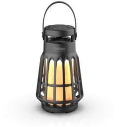 LAMPA KEMPINGOWA T-PHOX 2W1 Z WBUDOWANYM GŁOSNIKIEM BLACK