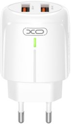 XO ŁAD SIEC L111 2xUSB 2,4A DIODA LED BIAŁA