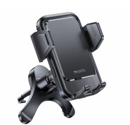 yesido C312 Uchwyt Samochodowy do Kratki Wireless 15W, BLACK / CZARNY
