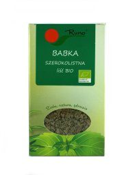 Babka szerokolistna liść suszone zioła bio na kaszel przeciwzapalnie na górne drogi oddechowe 50g