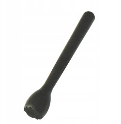 Muddler plastikowy czarny