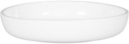 STONE Talerz głęboki 24 cm biały