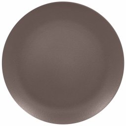 NEOFUSION MELLOW talerz płaski brązowy 27 cm
