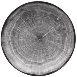MPLCo Woodart talerz głęboki szary 26 cm