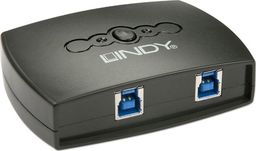 Przełącznik Lindy towar w Sosnowcu - Switch LINDY LINDY USB 3.0 Switch 2 Port - 43141 () - Morelenet_1495291