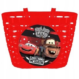 Kosz rowerowy przód Disney Cars