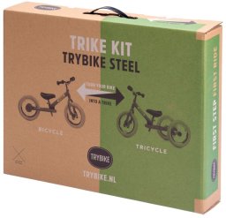 Trójkołowiec zestaw rozbudowa rowerka biegowego dla dzieci Trybike Vintage